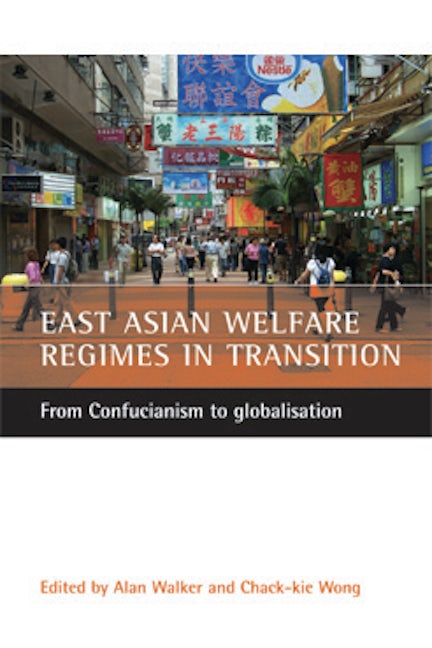 Book cover image for East Asian welfare regimes in transition ISBN: 9781861345523
