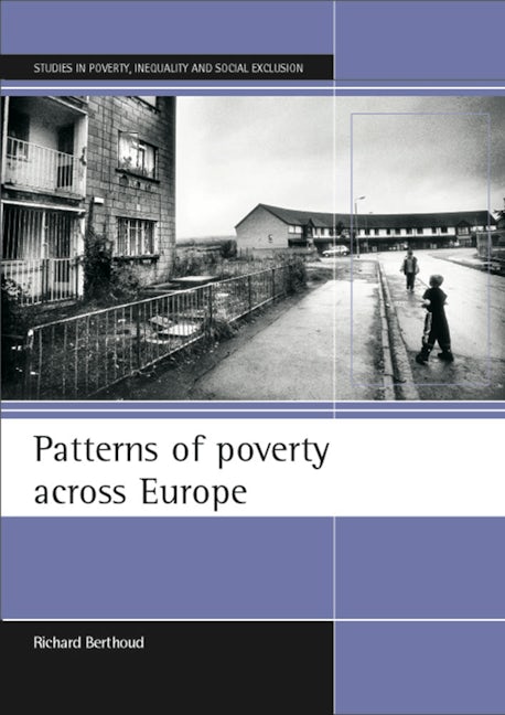 Book cover image for Patterns of poverty across Europe ISBN: 9781861345745