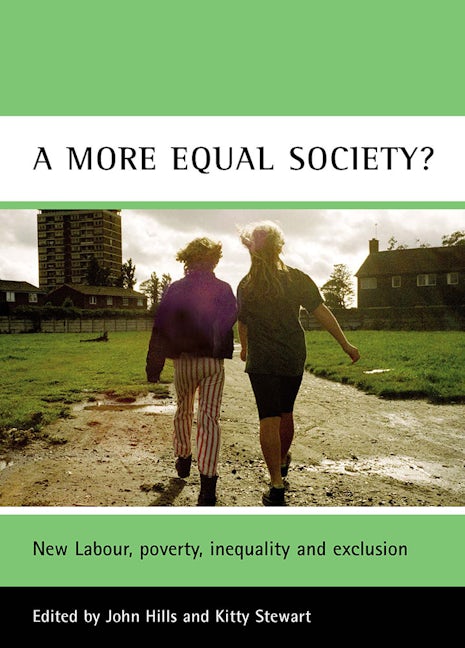 Book cover image for A more equal society? ISBN: 9781861345776