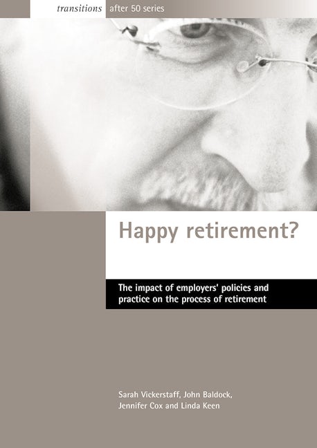Book cover image for Happy retirement? ISBN: 9781861345844