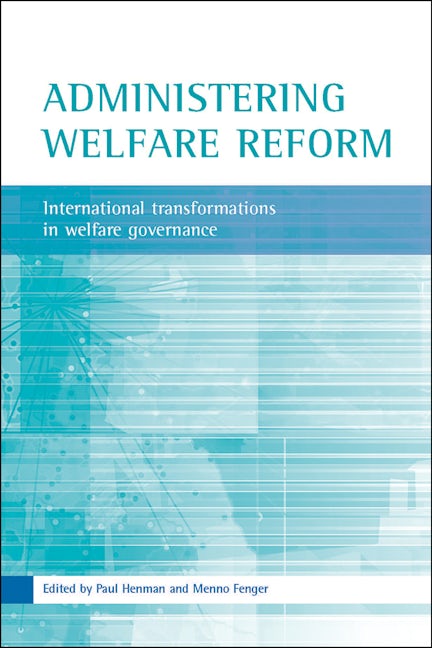 Book cover image for Administering welfare reform ISBN: 9781861346520