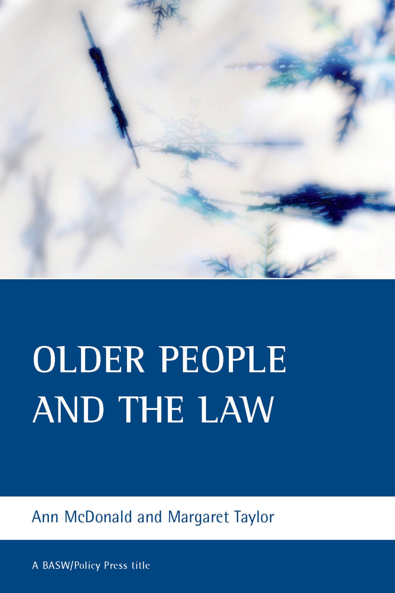 Cover image for Older people and the law ISBN 9781861347145