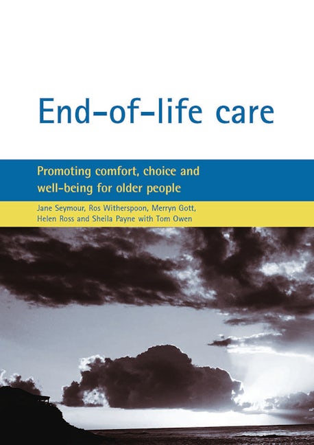 Book cover image for End-of-life care ISBN: 9781861347619