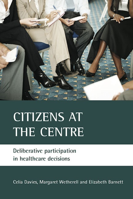 Book cover image for Citizens at the centre ISBN: 9781861348029