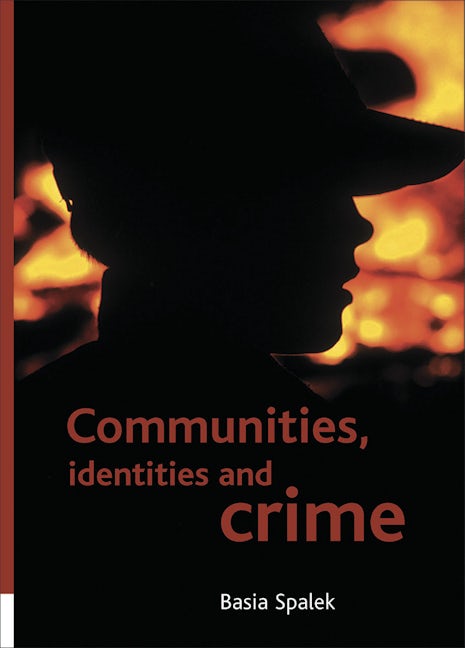 Book cover image for Communities, identities and crime ISBN: 9781861348050