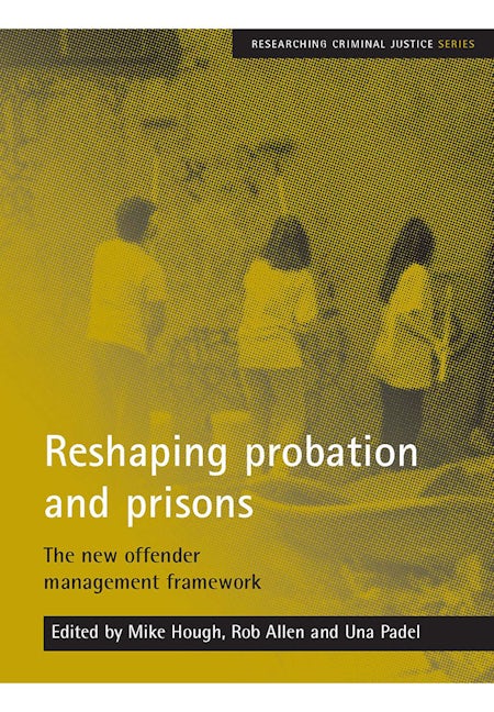 Book cover image for Reshaping probation and prisons ISBN: 9781861348128