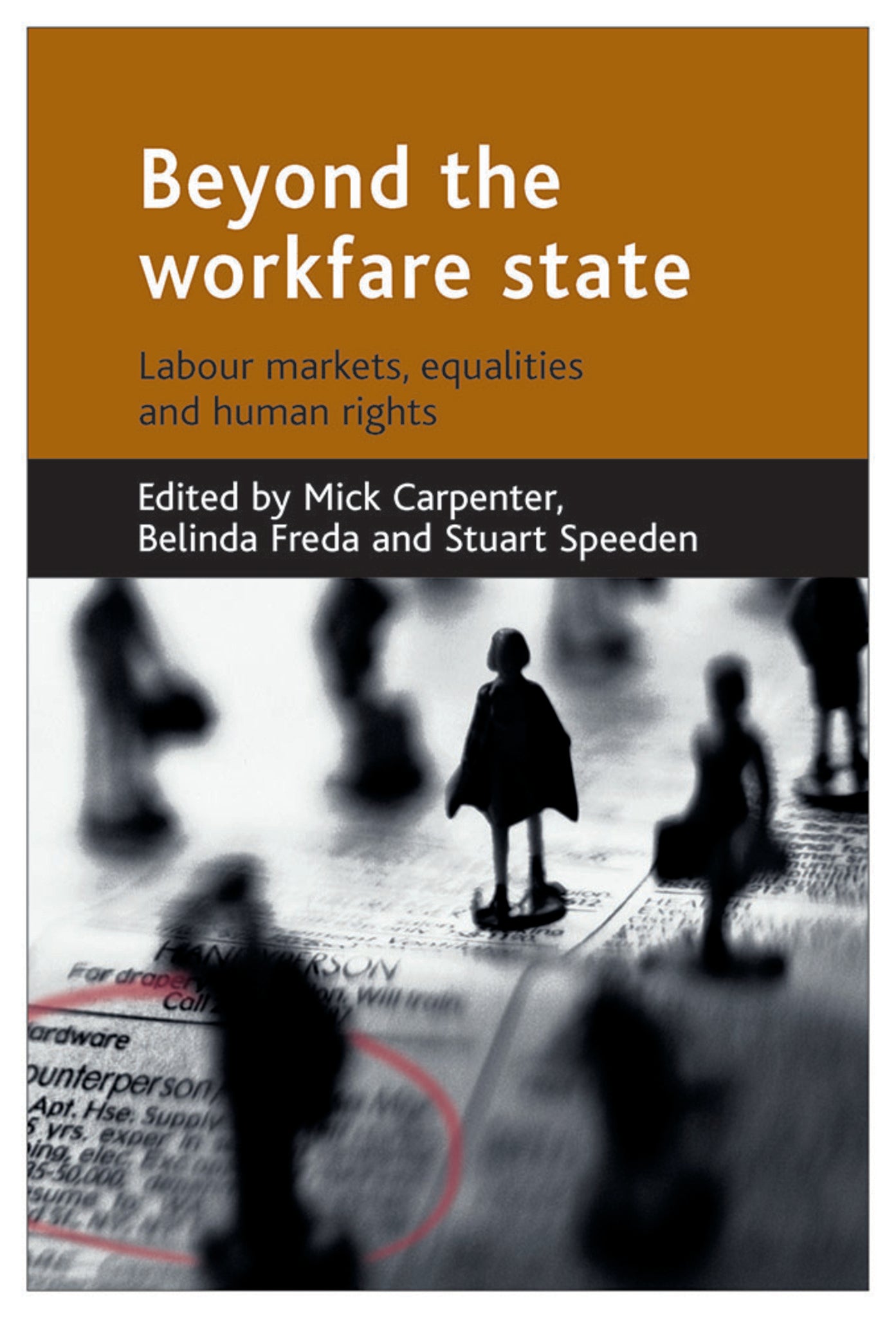 Cover image for Beyond the workfare state ISBN 9781861348722