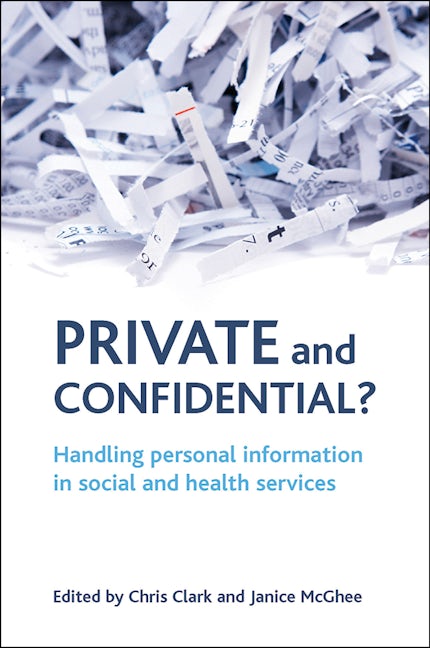 Book cover image for Private and confidential? ISBN: 9781861349057