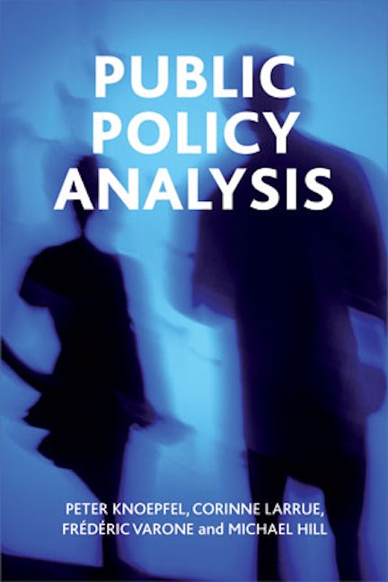 Book cover image for Public policy analysis ISBN: 9781861349071