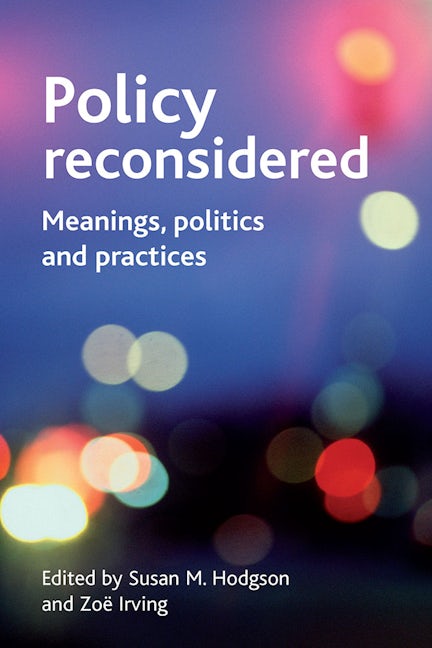 Book cover image for Policy reconsidered ISBN: 9781861349125