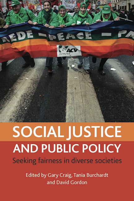Book cover image for Social justice and public policy ISBN: 9781861349347
