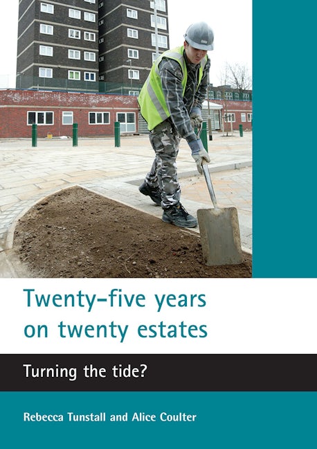 Book cover image for Twenty-five years on twenty estates ISBN: 9781861349354