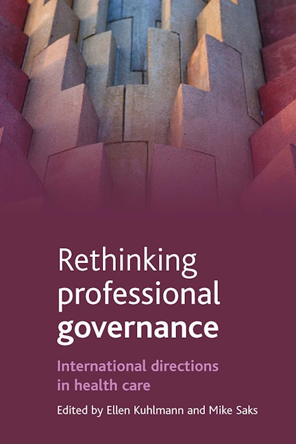Book cover image for Rethinking professional governance ISBN: 9781861349569