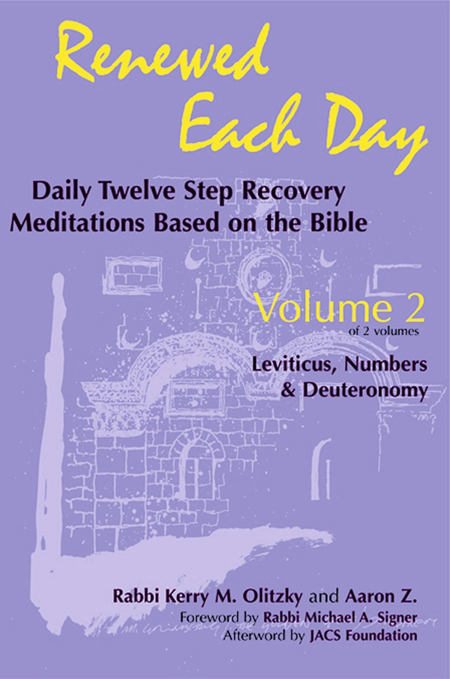 Book cover image for Renewed Each Day—Leviticus, Numbers & Deuteronomy ISBN: 9781879045132