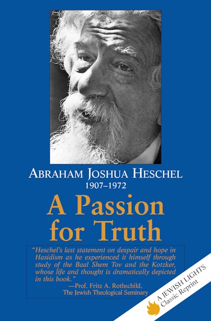 Book cover image for A Passion for Truth ISBN: 9781879045415