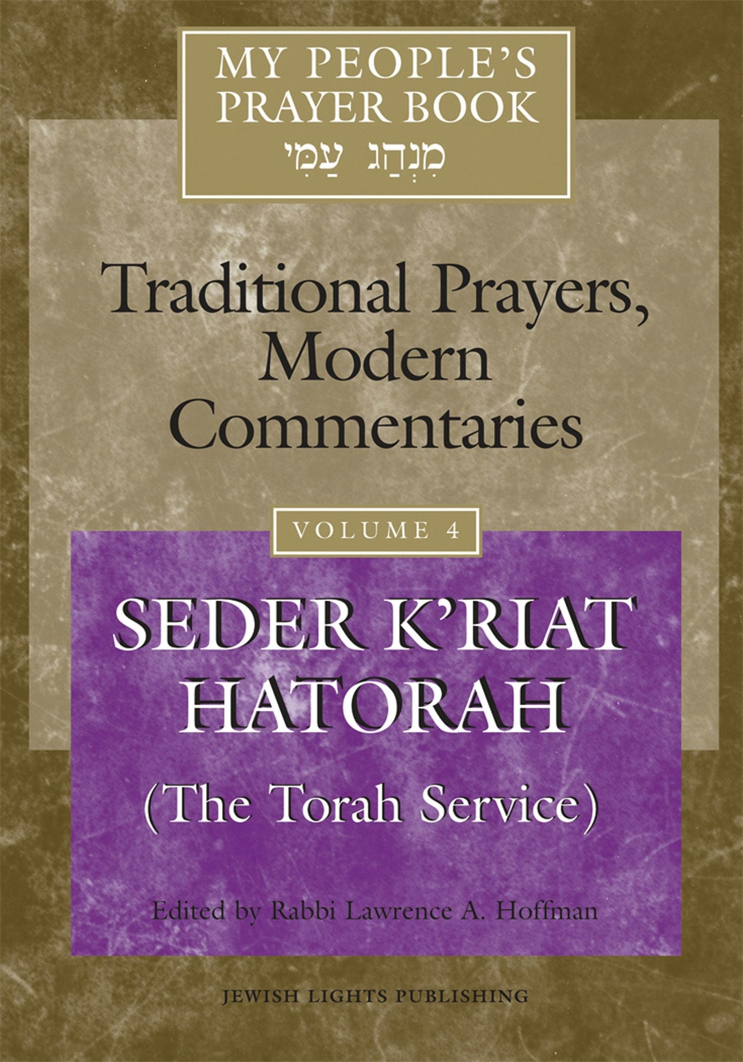 Book cover image for My People's Prayer Book Vol 4 ISBN: 9781879045828