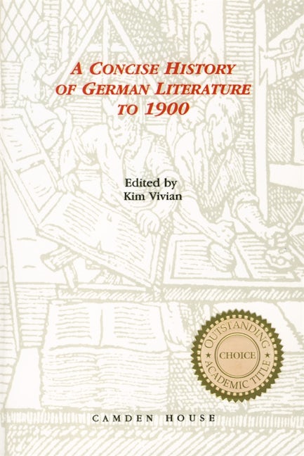 Book cover image for Concise History of German Literature to 1900 ISBN: 9781879751309