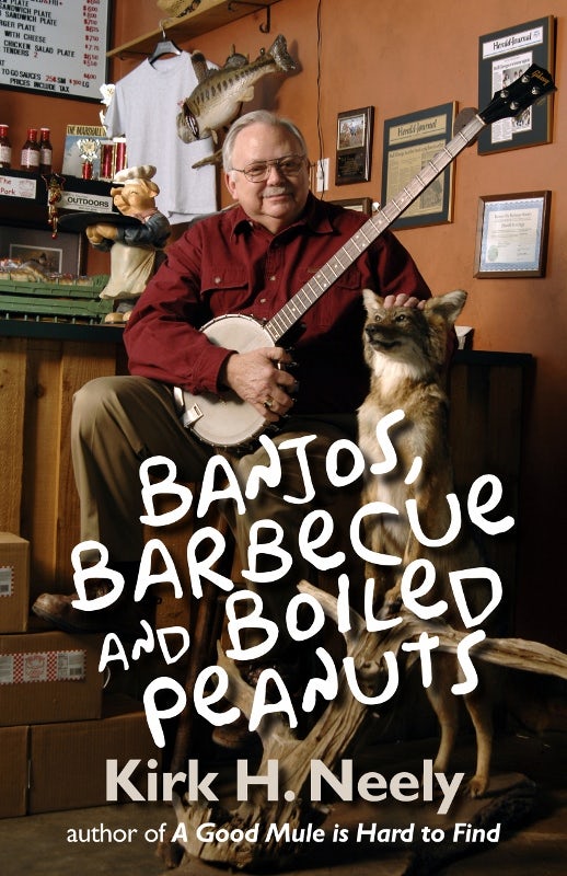 Book cover image for Banjos, Barbecue and Boiled Peanuts ISBN: 9781891885815