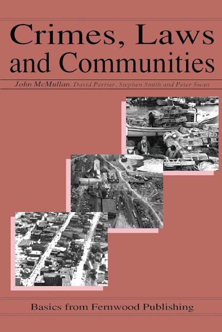 Book cover image for Crimes, Laws and Communities ISBN: 9781895686791