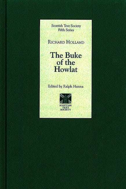 Book cover image for The Buke of the Howlat by Richard Holland ISBN: 9781897976395