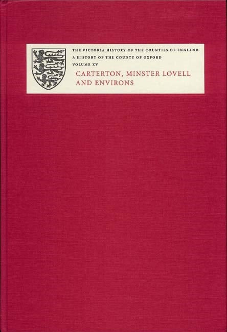 Book cover image for A History of the County of Oxford ISBN: 9781904356066