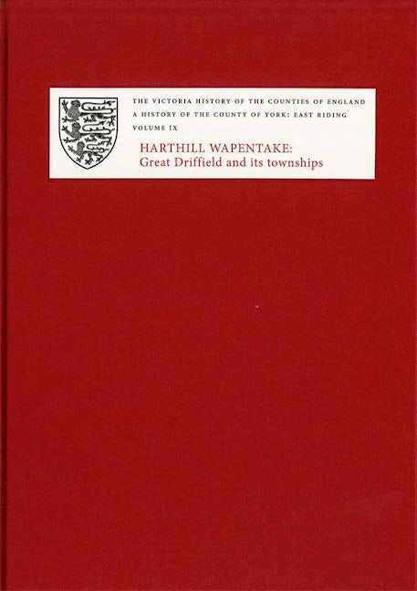 Book cover image for A History of the County of York: East Riding ISBN: 9781904356110