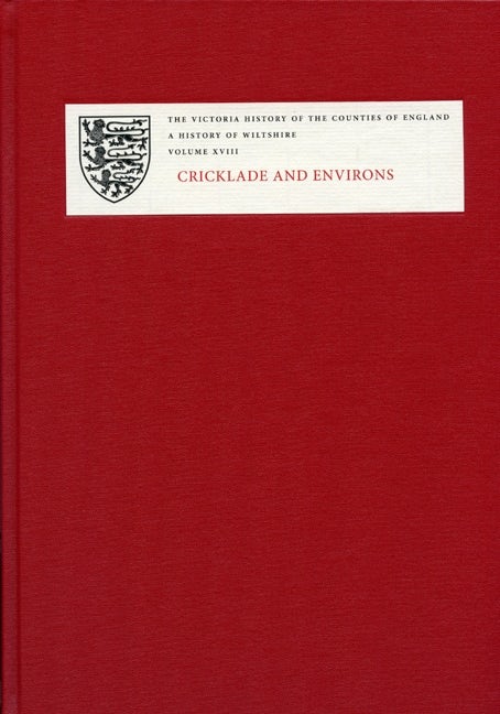 Book cover image for A History of the County of Wiltshire ISBN: 9781904356189