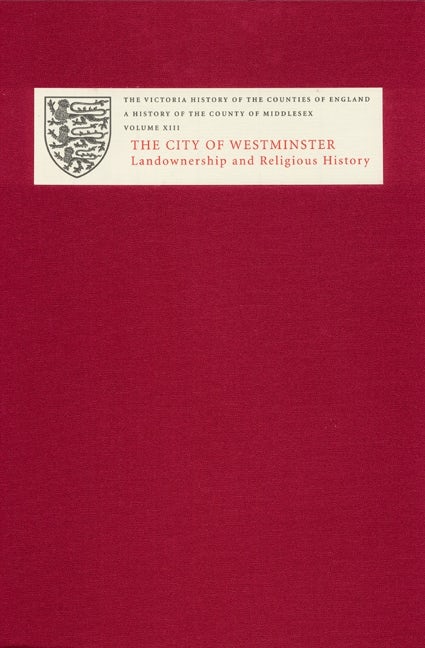 Book cover image for A History of the County of Middlesex ISBN: 9781904356226