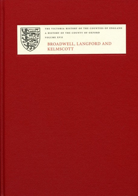 Book cover image for A History of the County of Oxford ISBN: 9781904356400