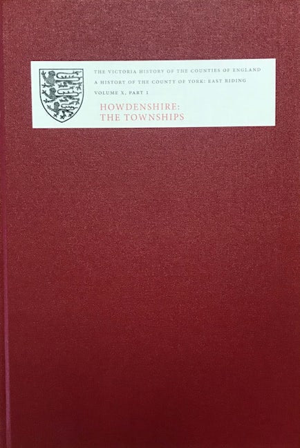 Book cover image for A History of the County of York: East Riding ISBN: 9781904356509