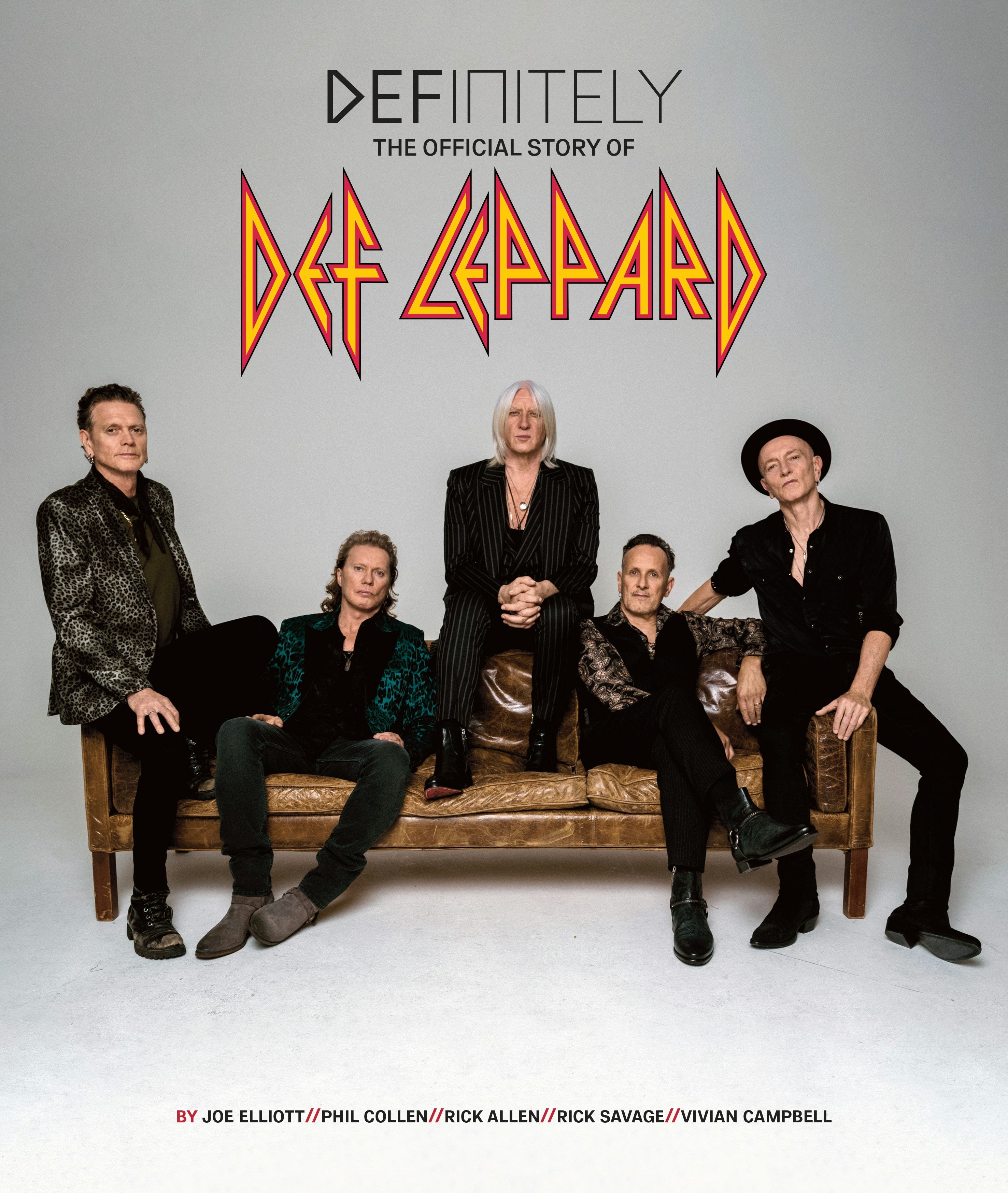 Book cover image for Definitely: The Official Story of Def Leppard ISBN: 9781905662791