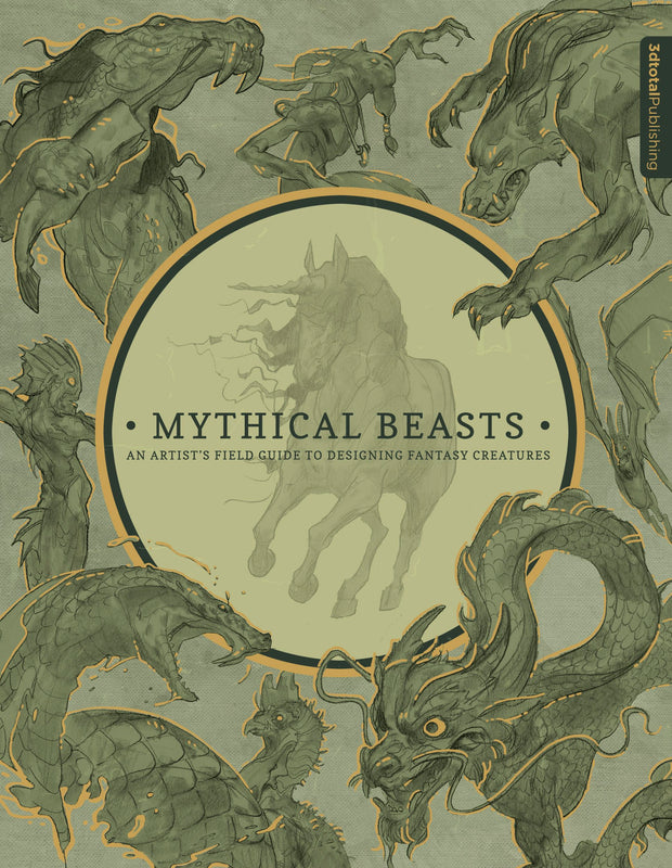 Cover image for Mythical Beasts: An Artist's Field Guide to Designing Fantasy Creatures, isbn: 9781909414488