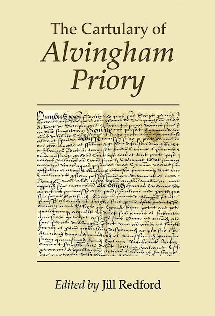 Book cover image for The Cartulary of Alvingham Priory ISBN: 9781910653043