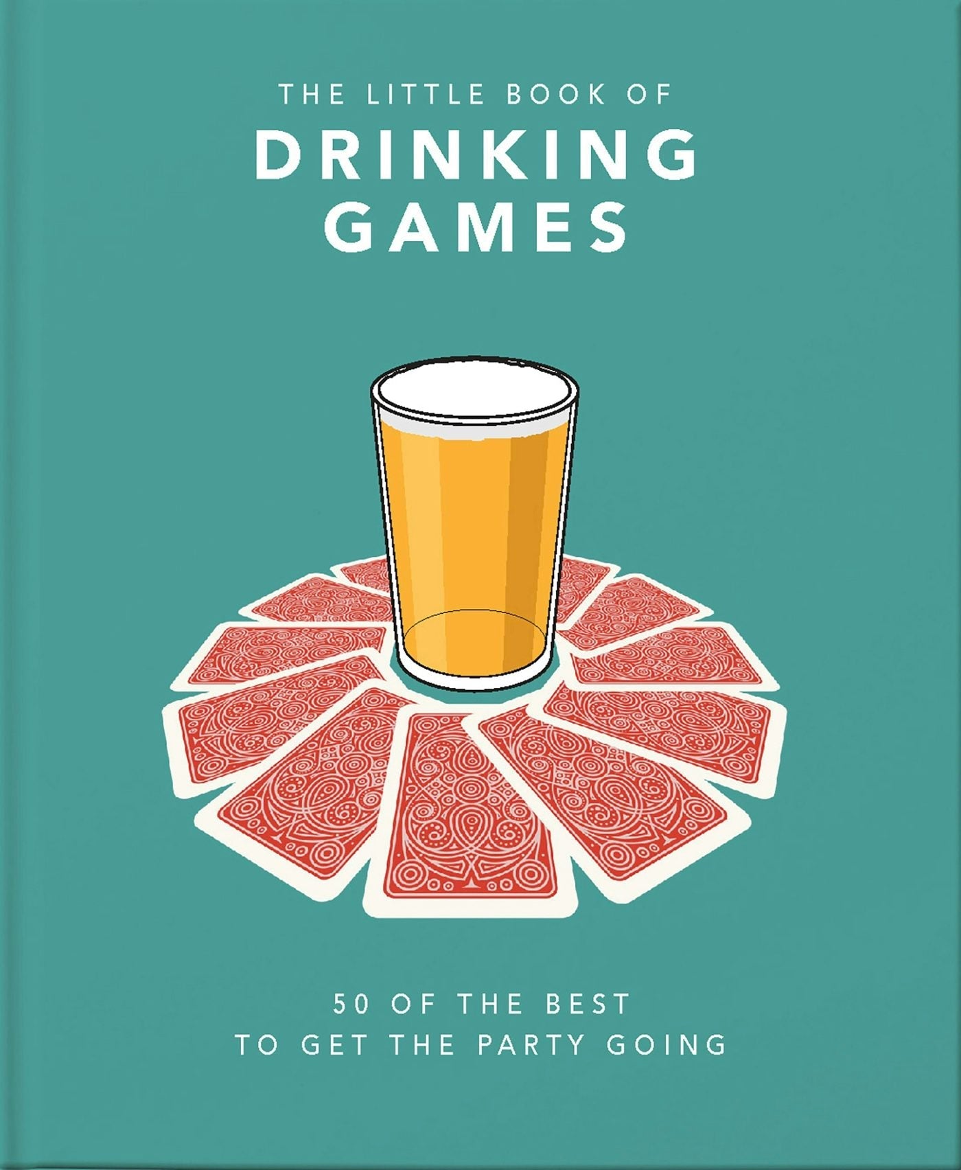 Book cover image for The Little Book of Drinking Games ISBN: 9781911610724