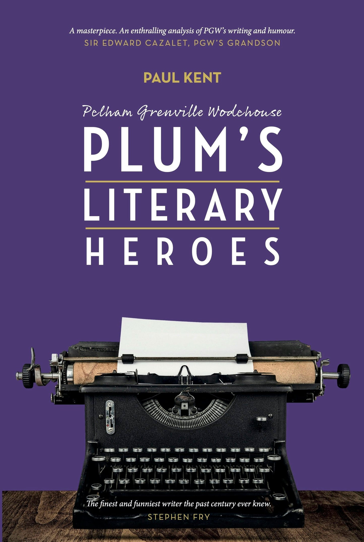 Book cover image for PG Wodehouse: "Plum's literary heroes" ISBN: 9781911673255