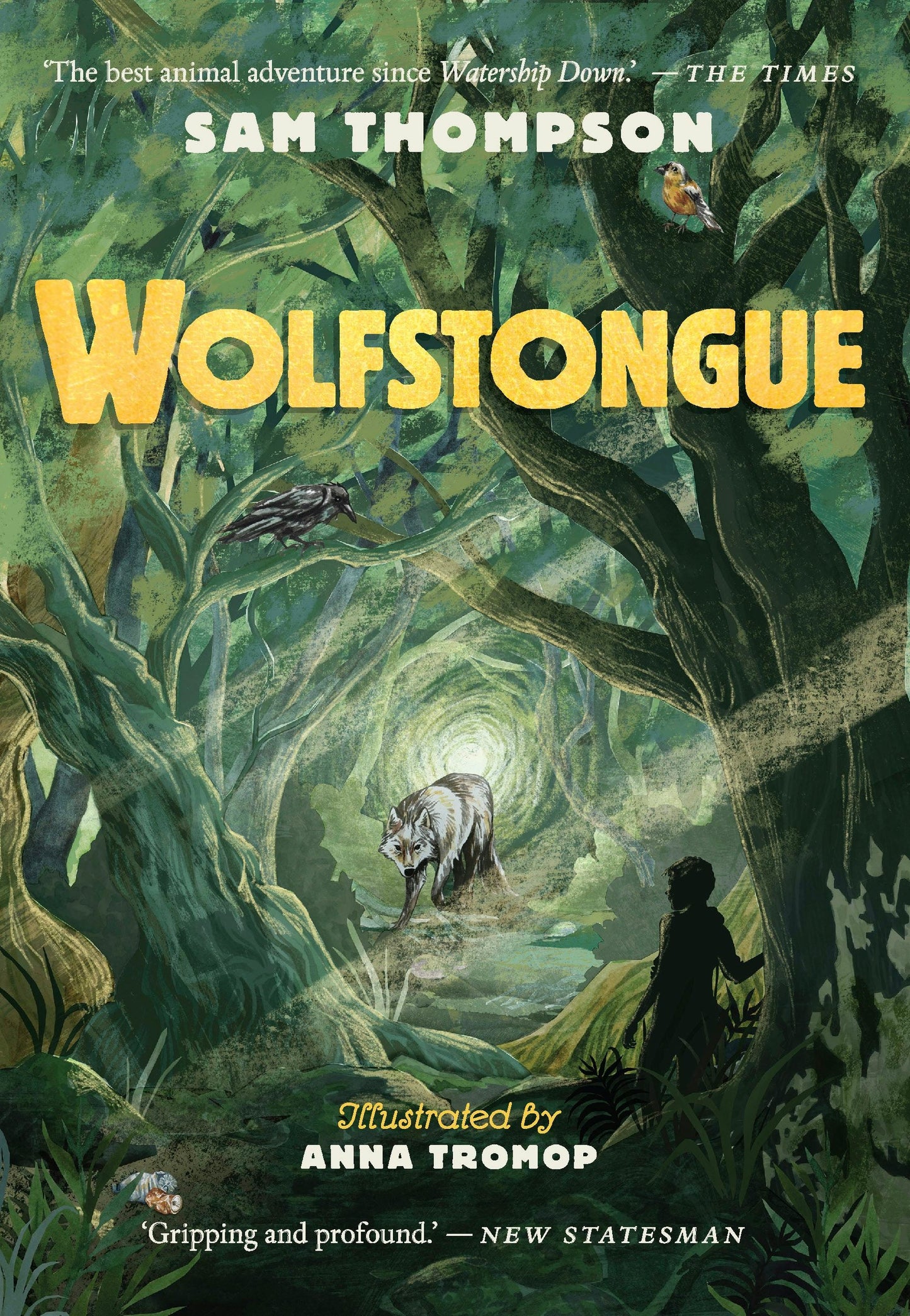 Book cover image for Wolfstongue ISBN: 9781912417759