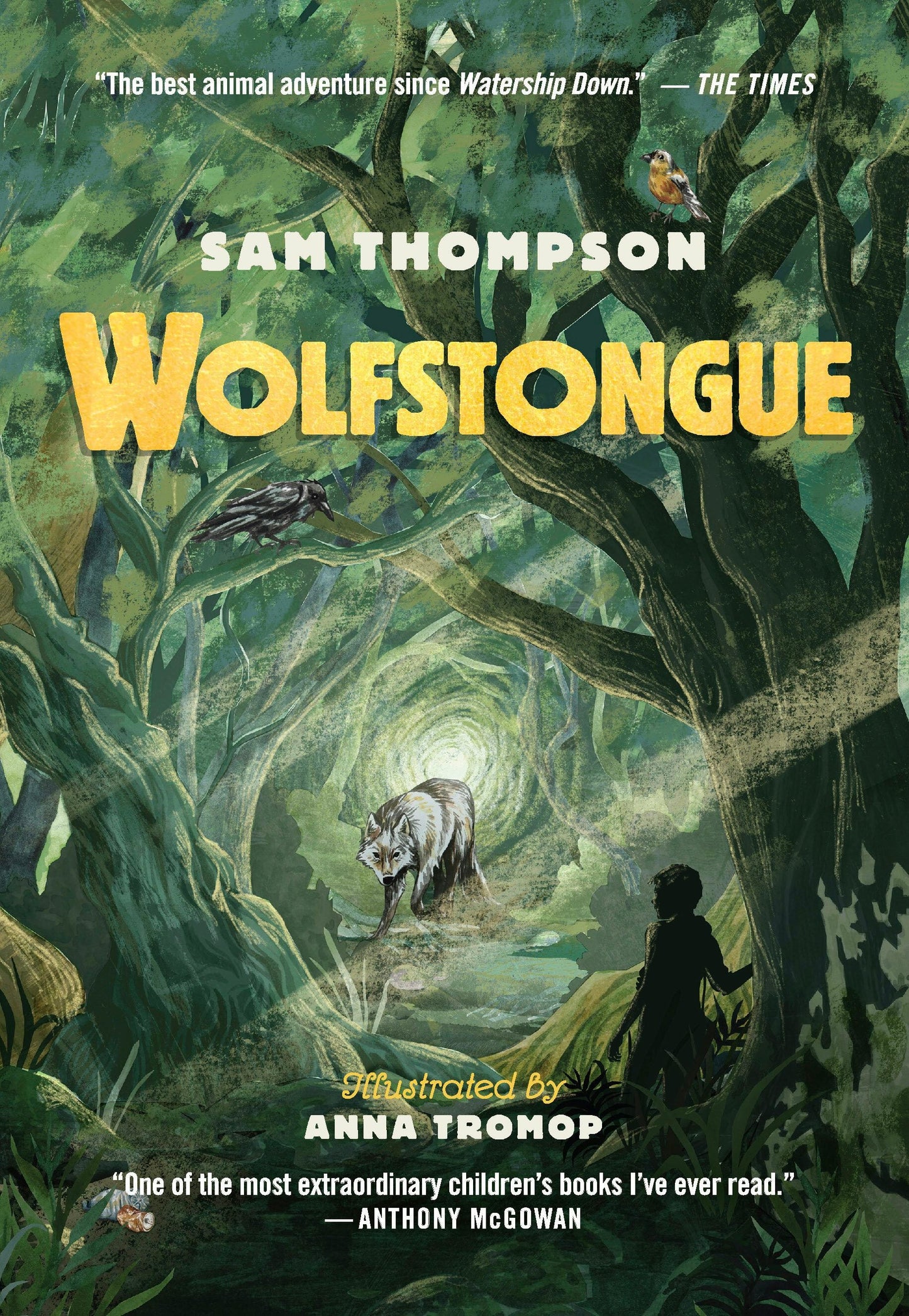 Book cover image for Wolfstongue ISBN: 9781912417933