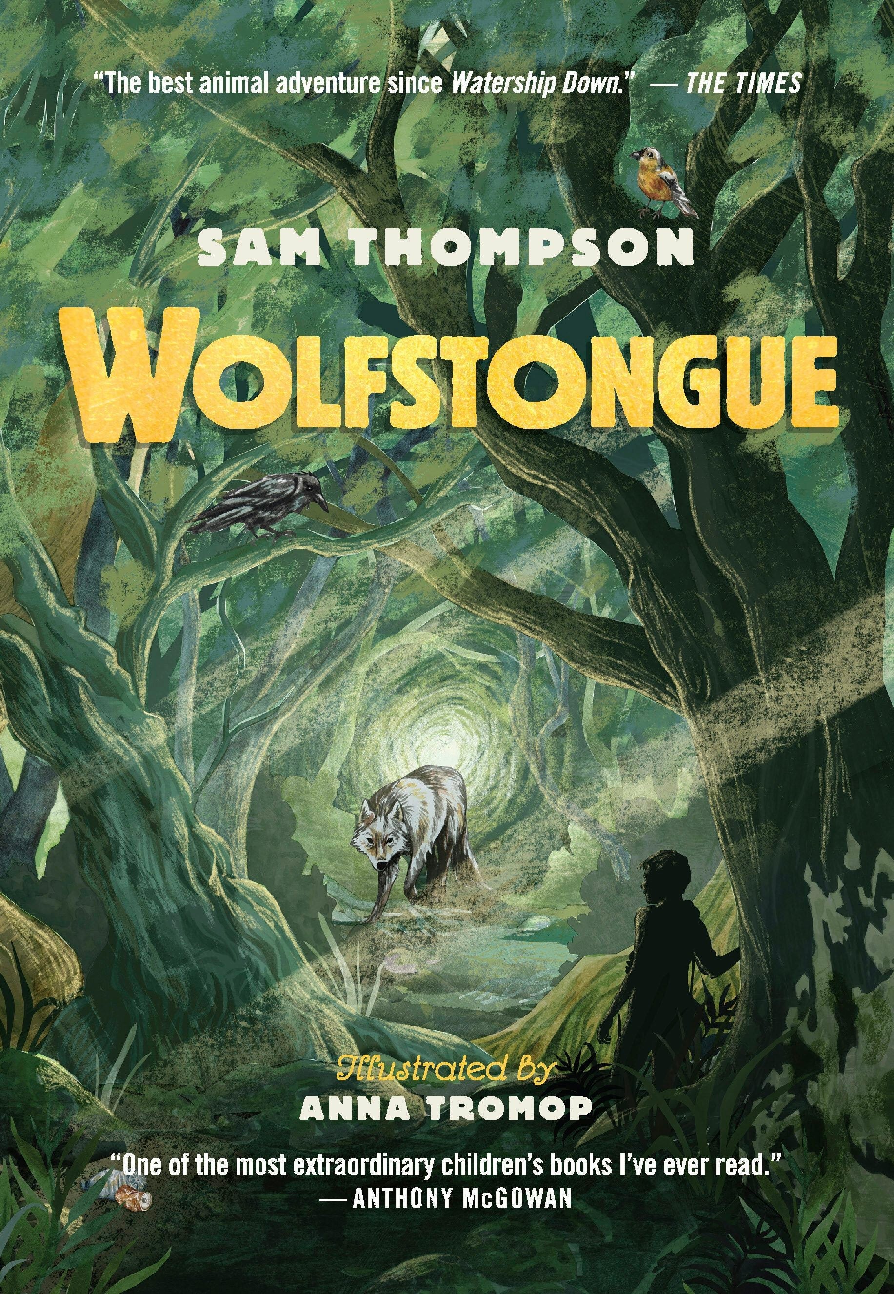 Book cover image for Wolfstongue ISBN: 9781912417933