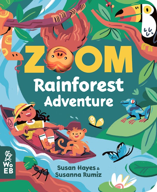 Book cover image for Zoom: Rainforest Adventure ISBN: 9781912920402