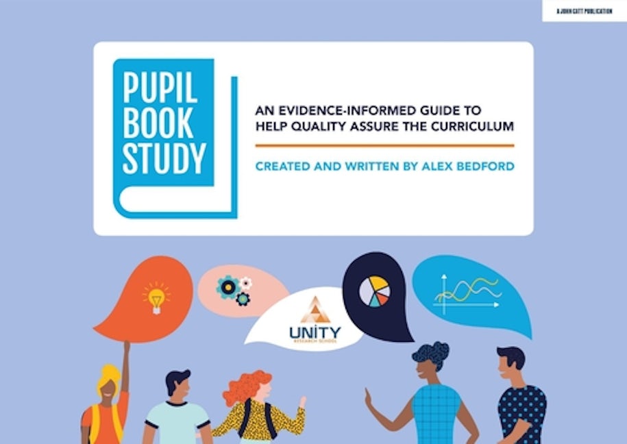 Book cover image for Pupil Book Study: An evidence-informed guide to help quality assure the curriculum ISBN: 9781913622466