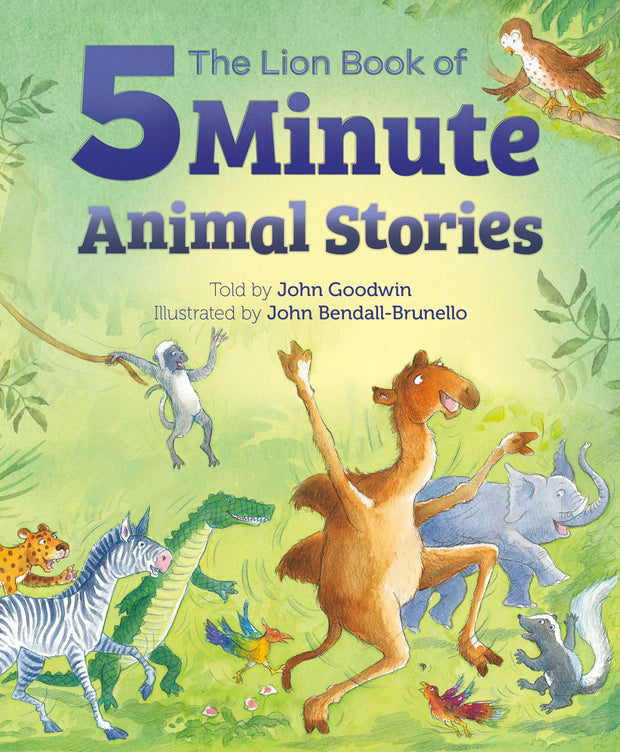 Cover image for The Lion Book of Five-Minute Animal Stories, isbn: 9781915748478