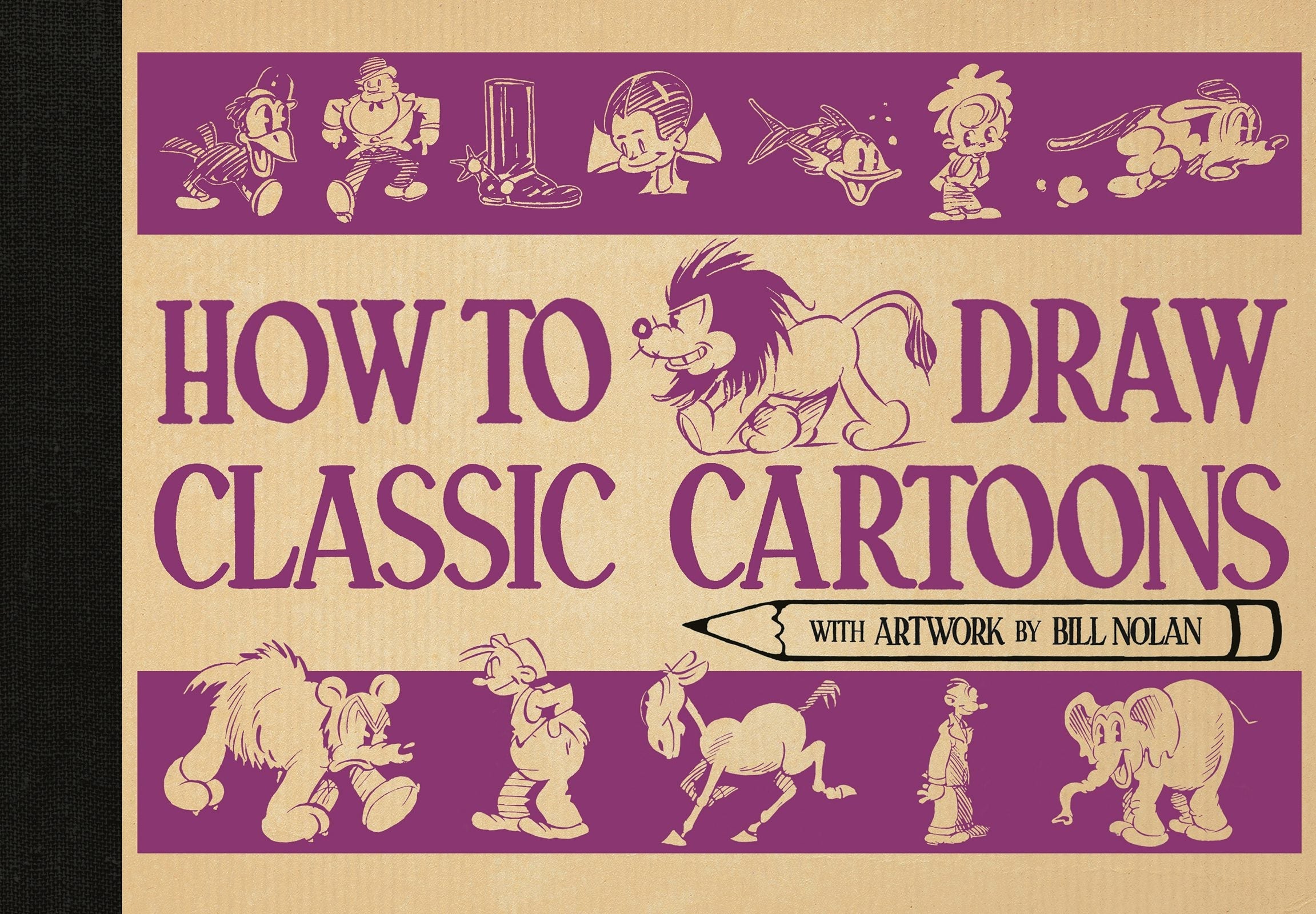 Book cover image for How to Draw Classic Cartoons ISBN: 9781915751485