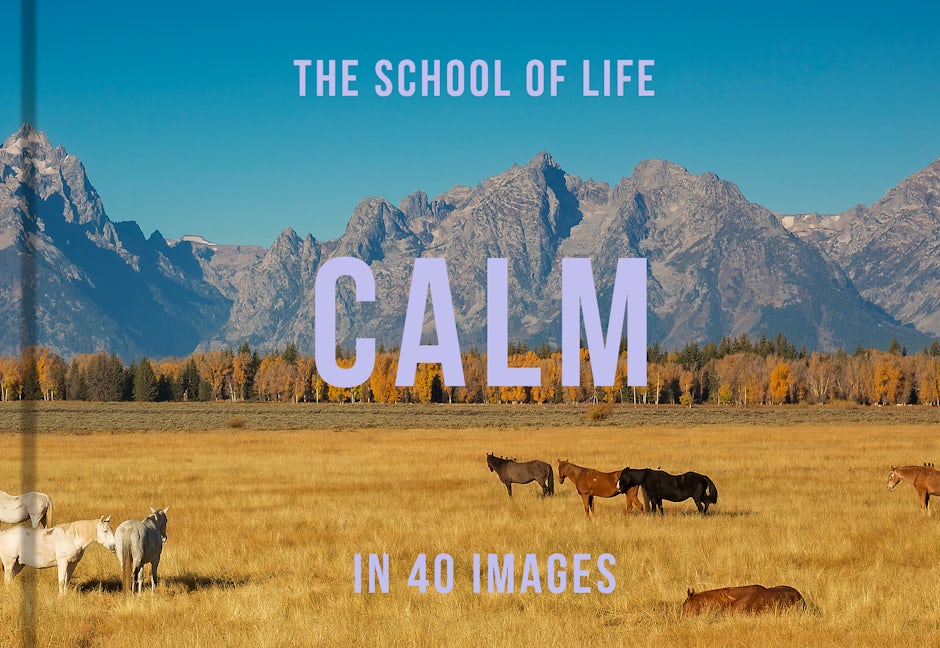 Book cover image for Calm in 40 Images ISBN: 9781916753006