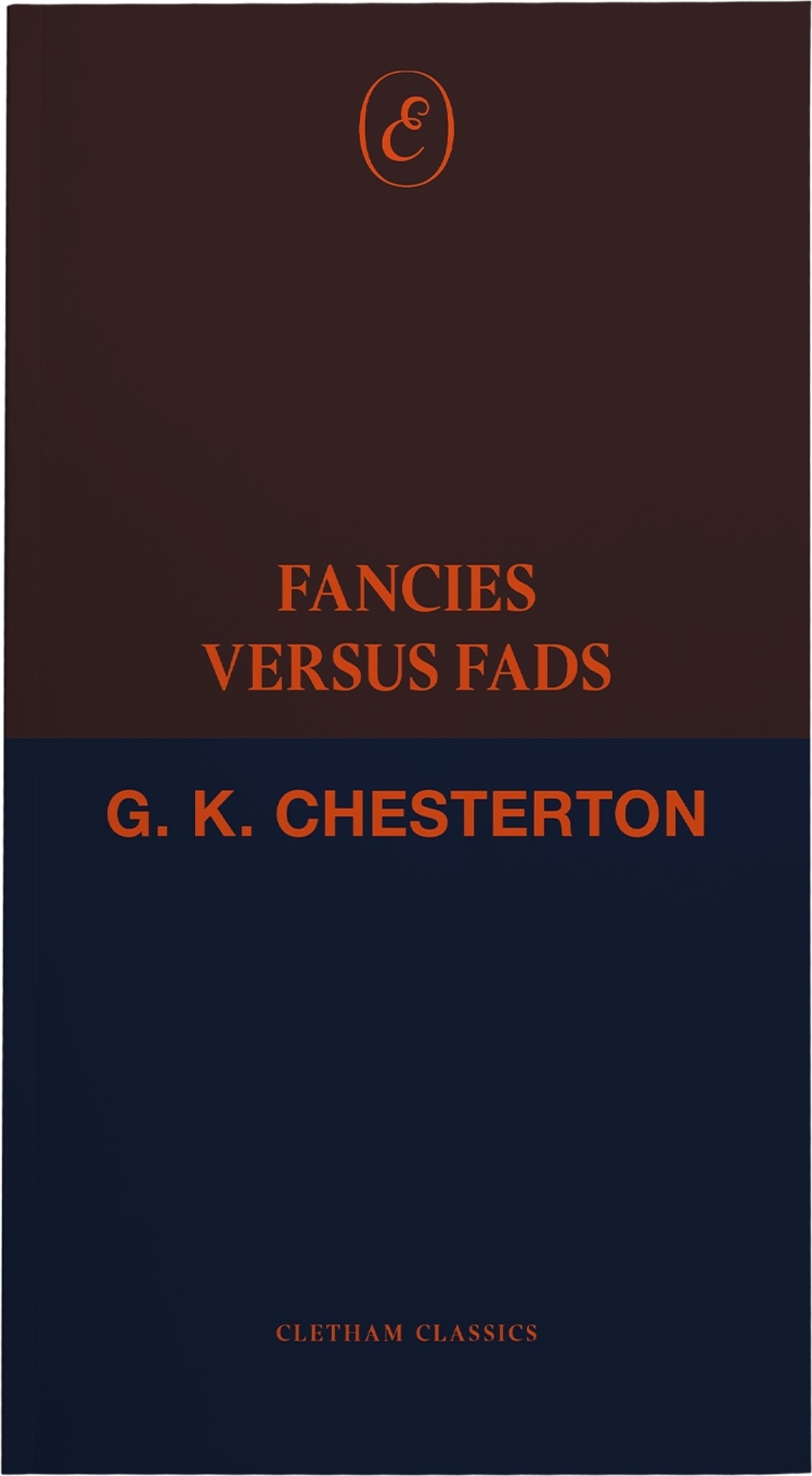 Cover image for Fancies Versus Fads ISBN 9781916809253