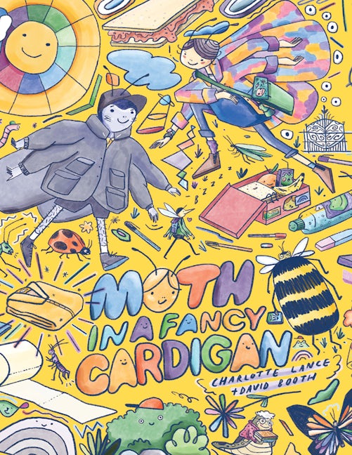 Book cover image for Moth in a Fancy Cardigan ISBN: 9781922610577