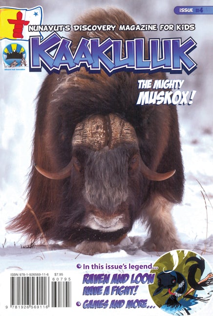 Book cover image for Kaakuluk: Muskox! ISBN: 9781926569116