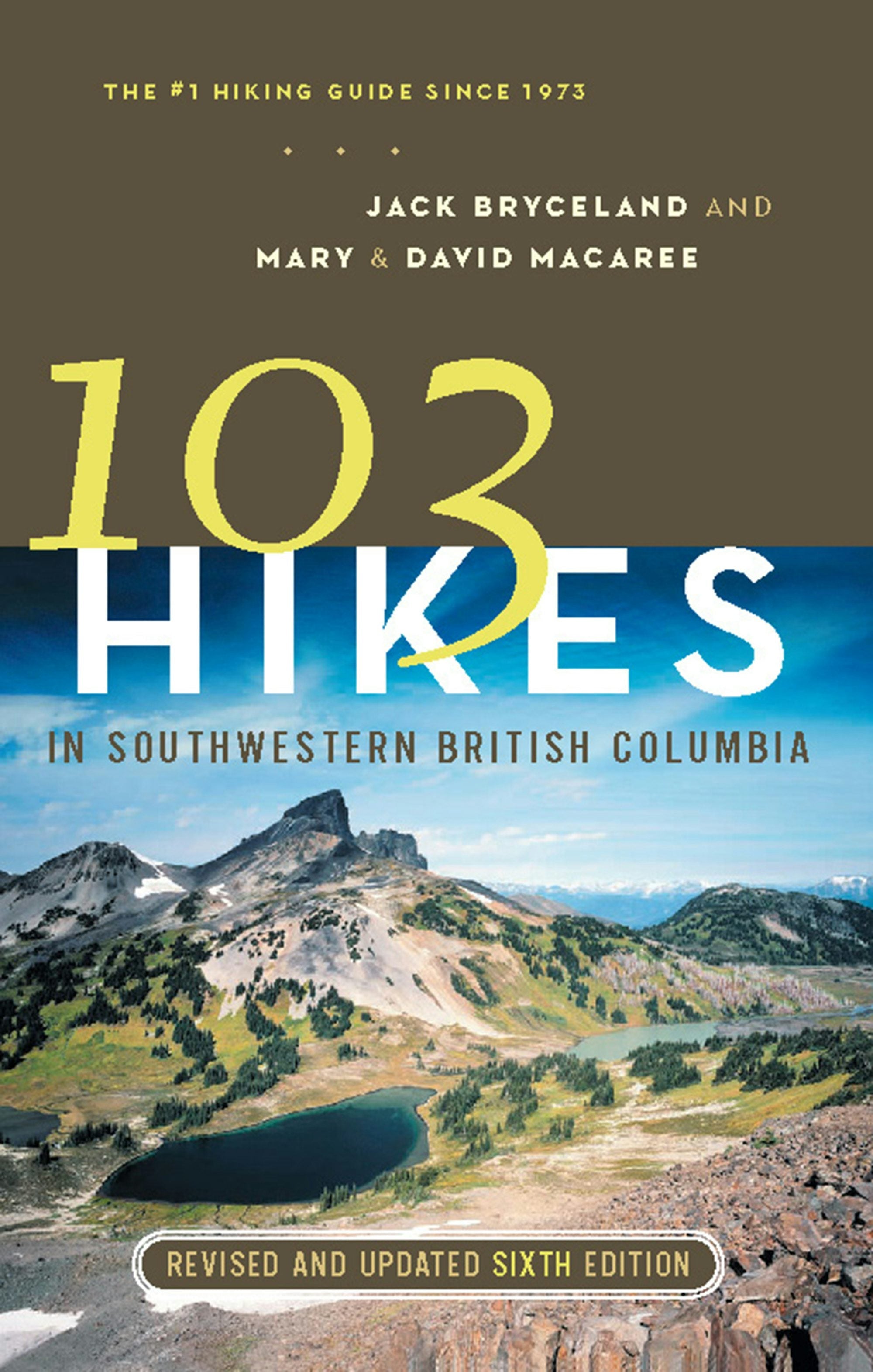 Book cover image for 103 Hikes in Southwestern British Columbia ISBN: 9781926685021