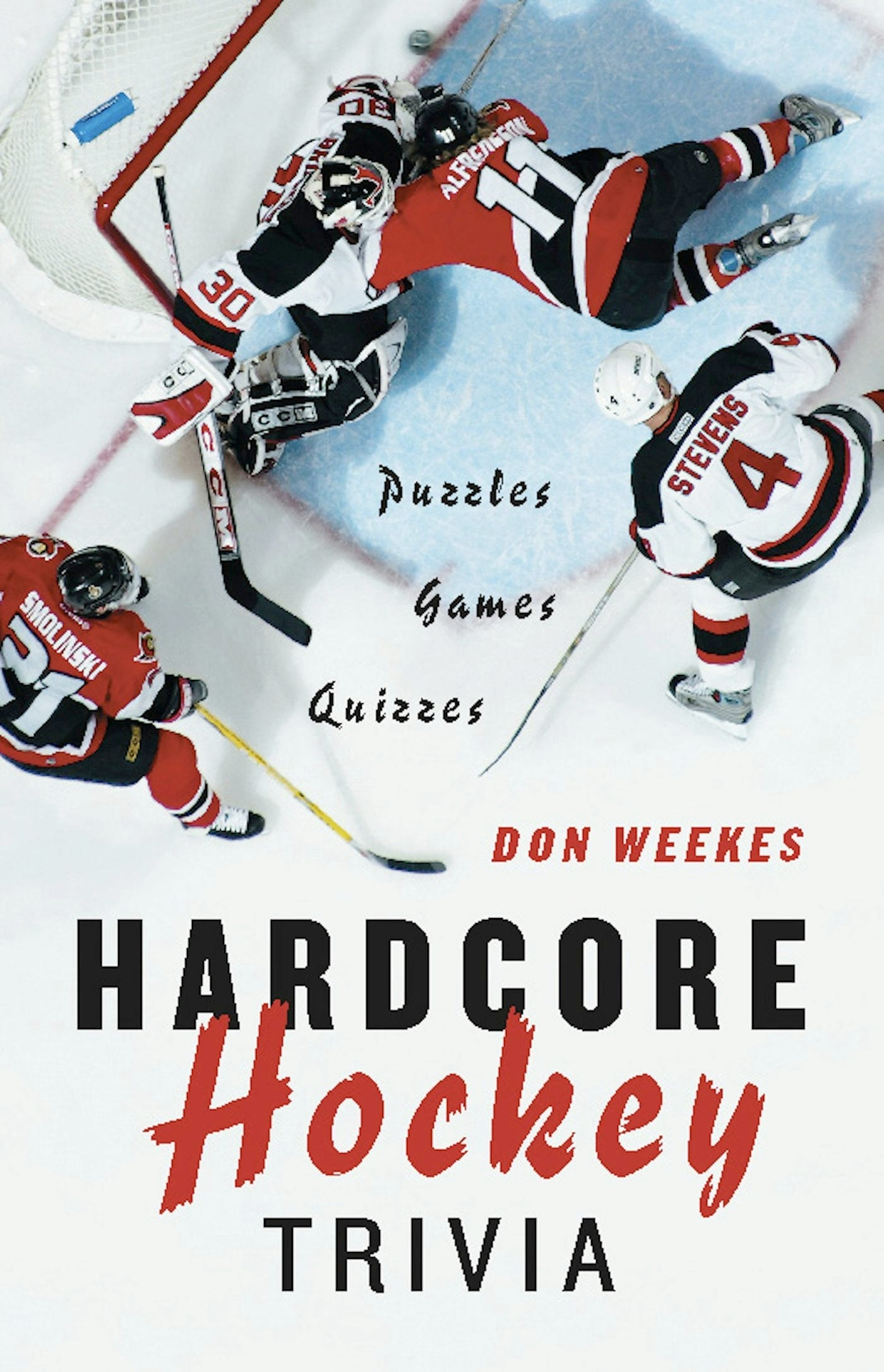 Book cover image for Hardcore Hockey Trivia ISBN: 9781926685229