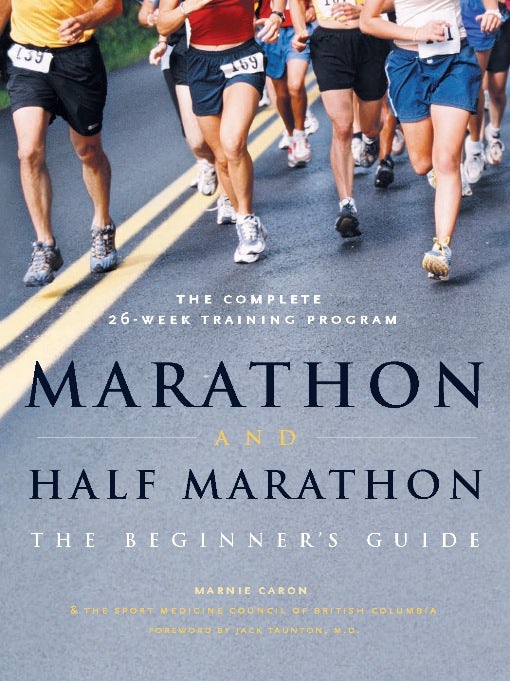 Book cover image for Marathon and Half-Marathon ISBN: 9781926685298