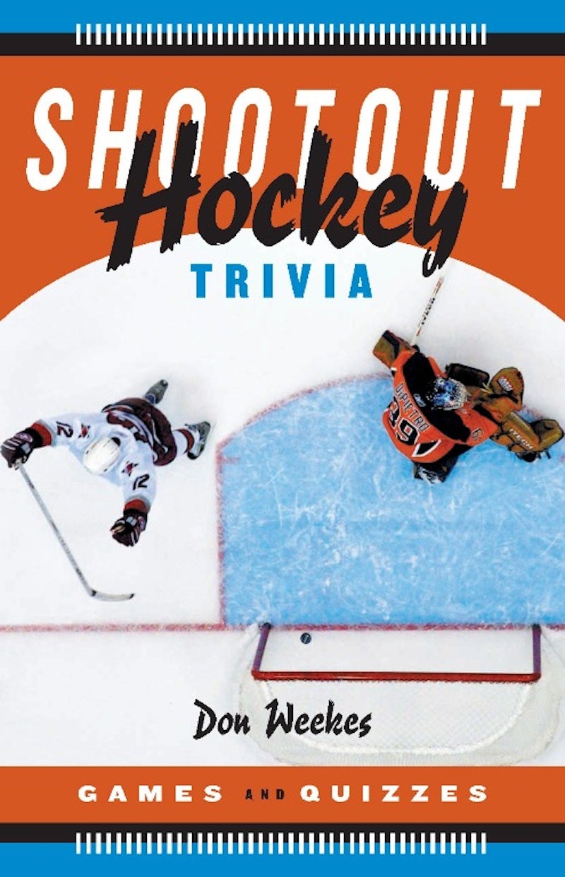 Book cover image for Shootout Hockey Trivia ISBN: 9781926685373